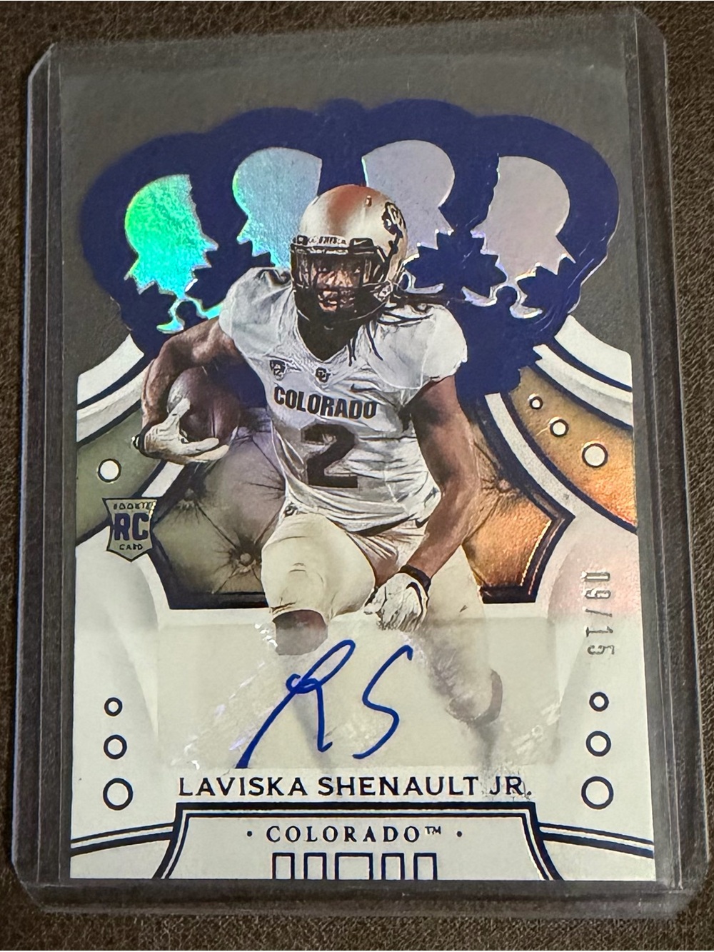 Panini 2020 Draft Picks 09/15 Crown Royale Laviska Shenault Jr. RC Auto #21